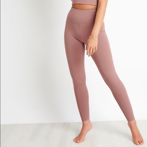 girlfriend collective Pants - Girlfriend Collective Leggings in Rose Quartz